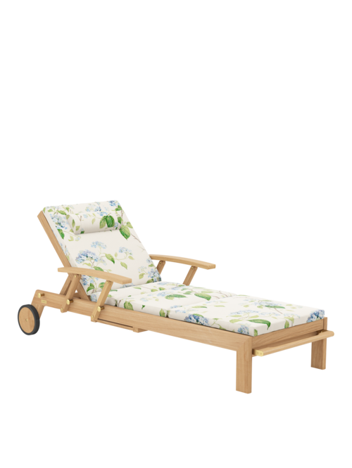 Auflage Cap Ferrat Liege Hortensia Blau