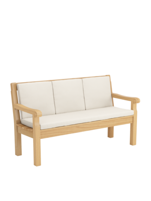 Rückenkissen Summerfield / Hestercombe Bank 150 Linum, 3er-Set