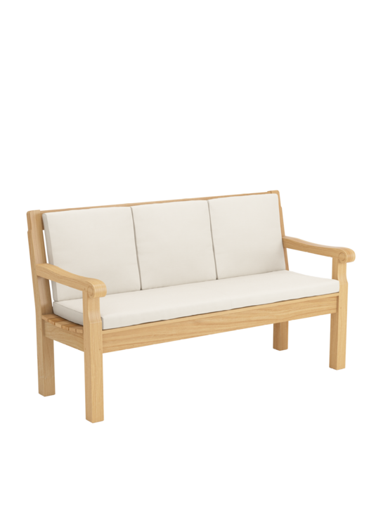 Rückenkissen Summerfield / Hestercombe Bank 150 Linum, 3er-Set