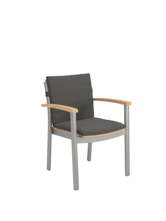 Auflage Monterey Silk Armlehnstuhl Anthrazit