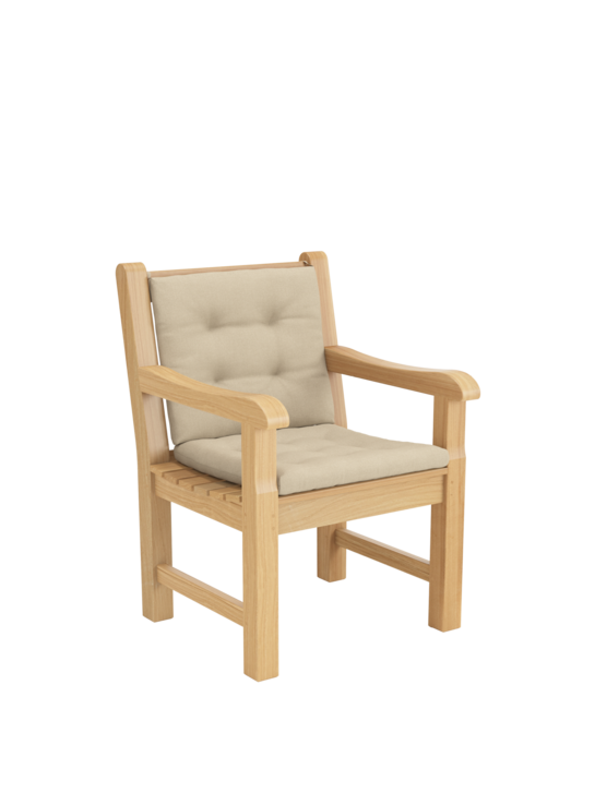 Rückenkissen Summerfield / Hestercombe Armlehnstuhl Seesand