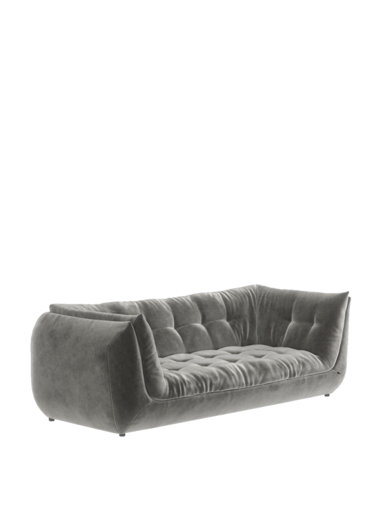 Sandvig Sofa 220 mit Armlehnen Quarz