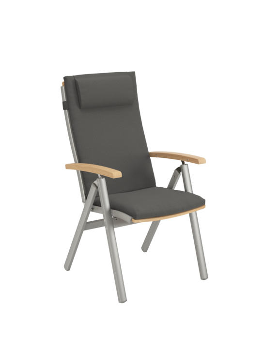 Auflage Monterey Silk Recliner Anthrazit, 2-tlg.