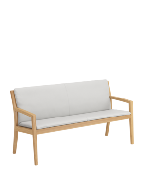 Auflage Valencia Bank 165 Crystal mit Keder