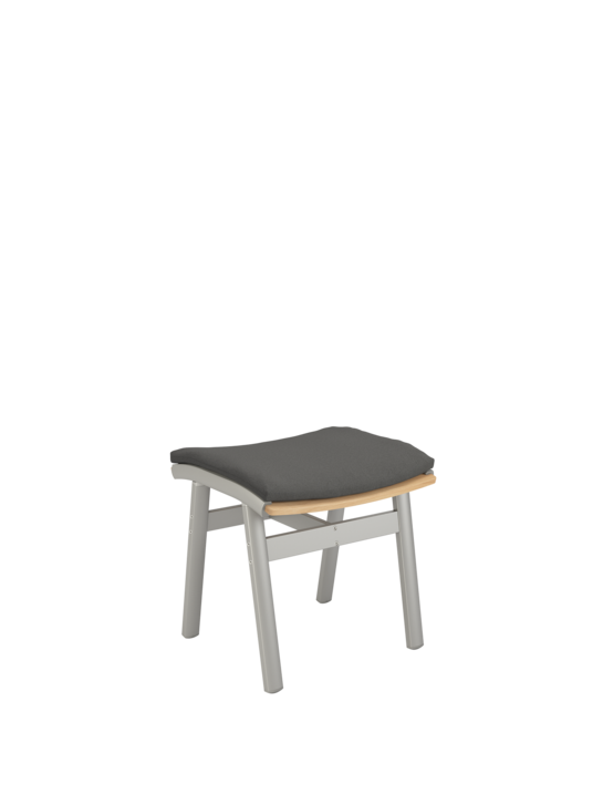 Sitzkissen Hocker Anthrazit