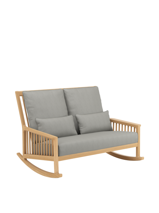 Newhaven Schaukelbank inkl. Auflagen Stone/Keder Taupe