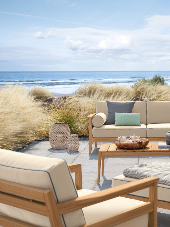 Newhaven Lounge Set Linum/Indigo