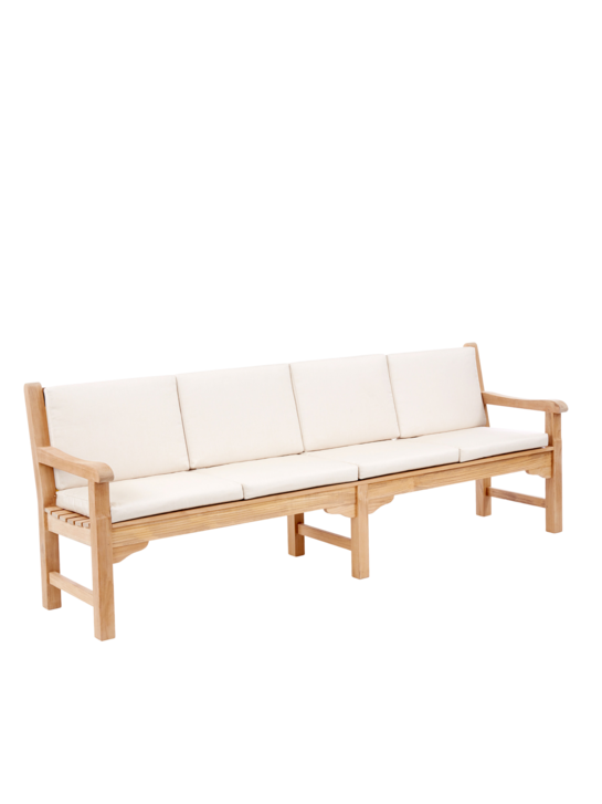 Rückenkissen Summerfield / Hestercombe Bank 240 Sand, 4er-Set