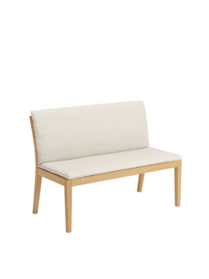 Auflage Valencia Bank Element Mitte 120 Linum/Keder Pearl