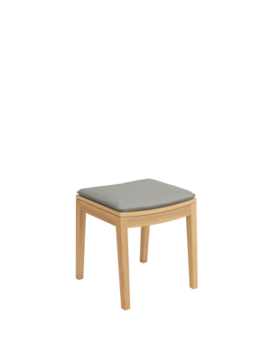 Sitzkissen Valencia Hocker Stone mit Keder