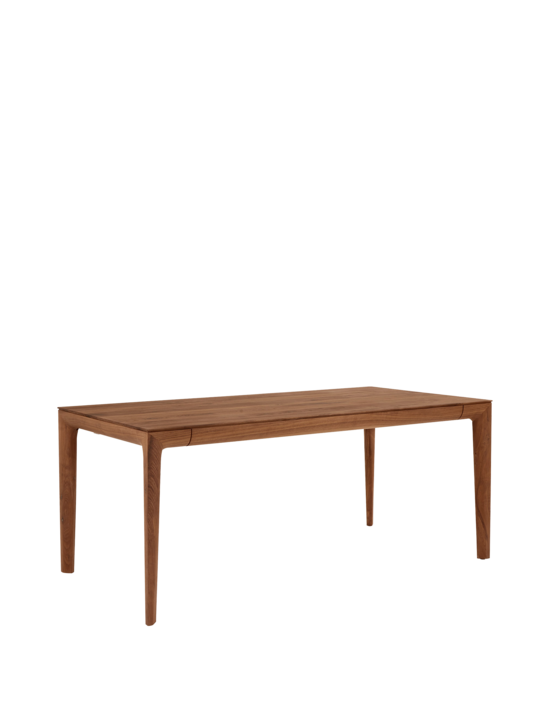 Tavo Massivholztisch Nussbaum, ausziehbar