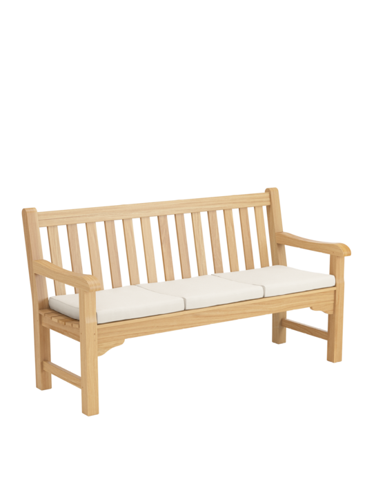 Sitzkissen Summerfield / Hestercombe Bank 150 Linum, 3er-Set