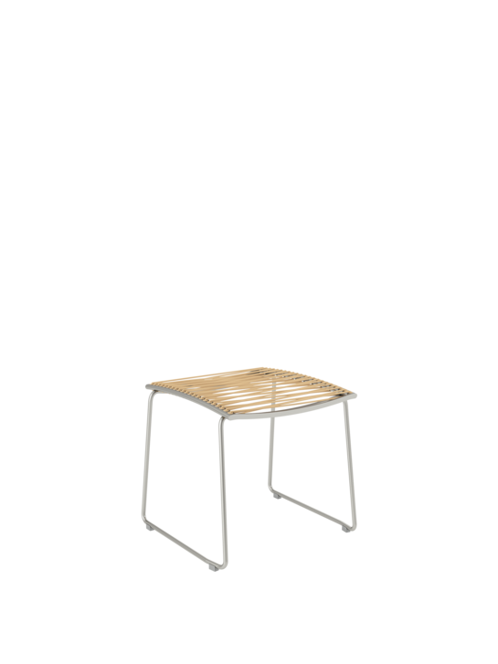 Pan Hocker für Stuhl Braun