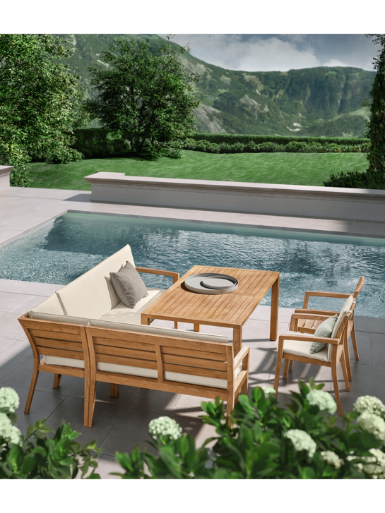 Valencia Bank Element Armlehne links 120