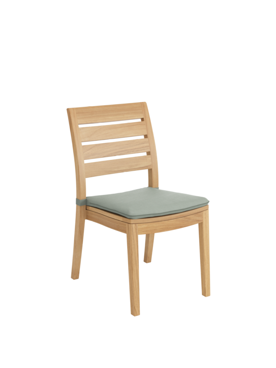 Sitzkissen Valencia Stuhl Mineral mit Keder