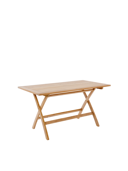 Folding Table Teak mit Schirmloch