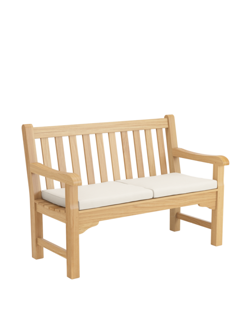 Sitzkissen Summerfield / Hestercombe Bank 120 / 125 Linum, 2er-Set