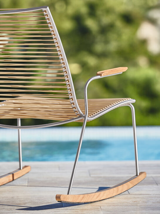 Pan Schaukelstuhl Braun