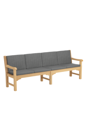 Rückenkissen Summerfield / Hestercombe Bank 240 Shadow, 4er-Set