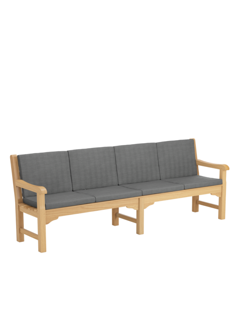 Rückenkissen Summerfield / Hestercombe Bank 240 Shadow, 4er-Set