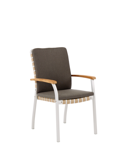 Cushion for United States Armchair. Chestnut