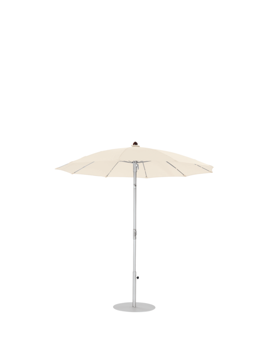 Toscana Sonnenschirm 220 cm rund mit Aluminiummast