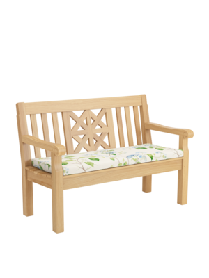 Sitzkissen Summerfield / Hestercombe Bank 120 / 125 Hortensia Blau, 2er-Set