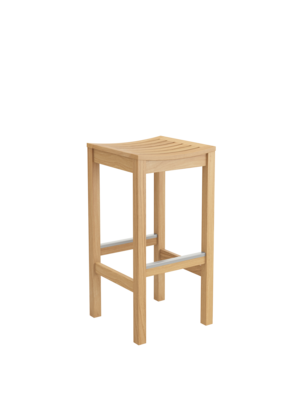 Barhocker Teak