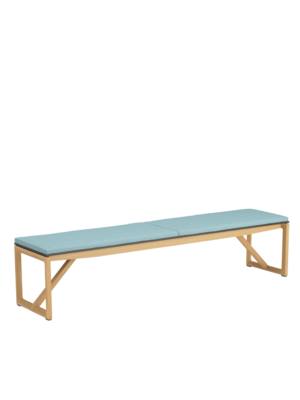 Sitzauflage Trey Bank 210 lehnenlos Allegro Bleu