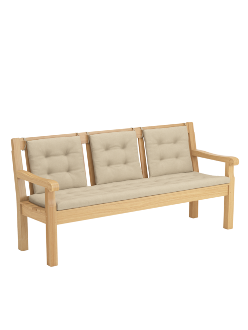 Rückenkissen Summerfield / Hestercombe Bank 180 Seesand, 3er-Set