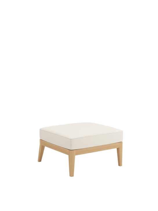 Valencia Lounge Element ohne Lehne inkl. Auflage Linum/Keder Pearl