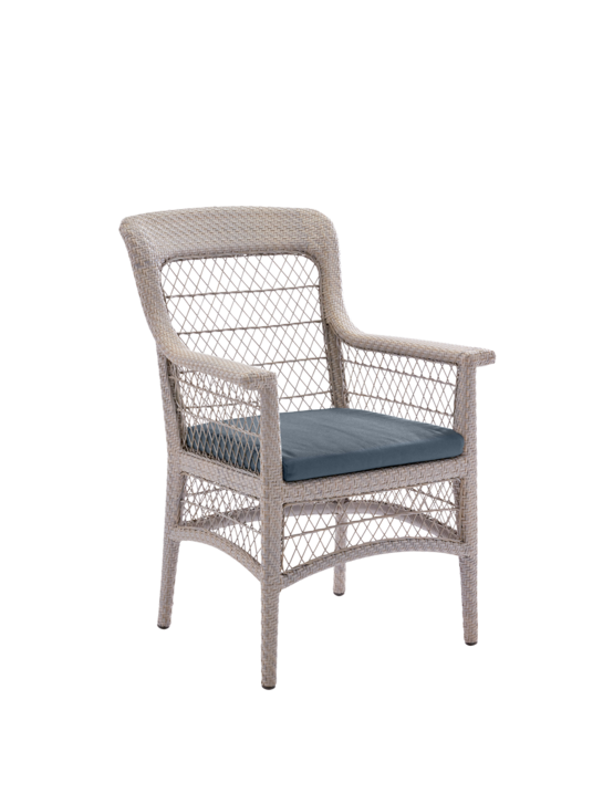 Sitz- und Rückenkissen Charleston Armlehnstuhl Indigo