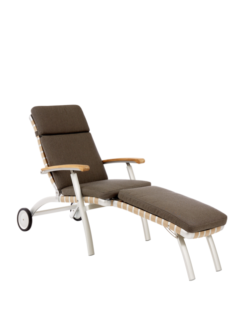 Auflage United States Deck Chair mit verlängerter Fussstütze Chestnut