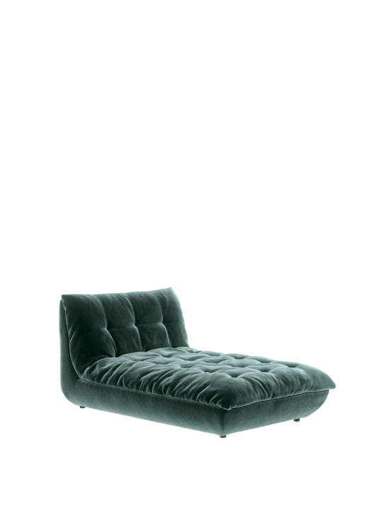 Sandvig Longchair Aquamarin