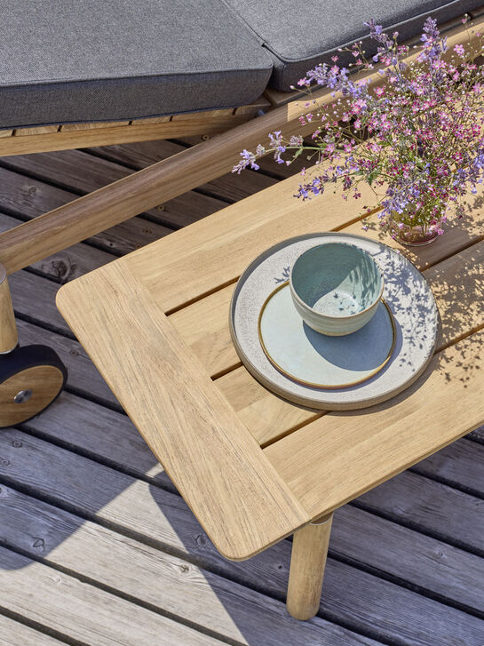 Cavo Lounge Couchtisch Teak