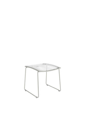 Pan Hocker für Stuhl Weiss