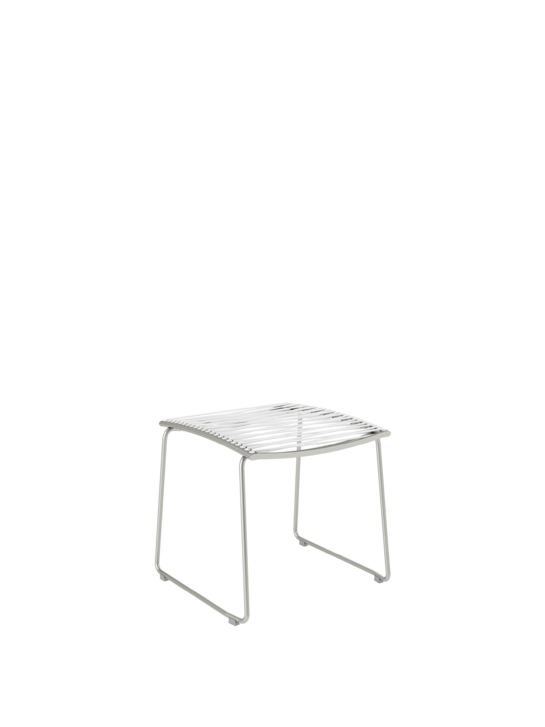 Pan Hocker für Stuhl Weiss