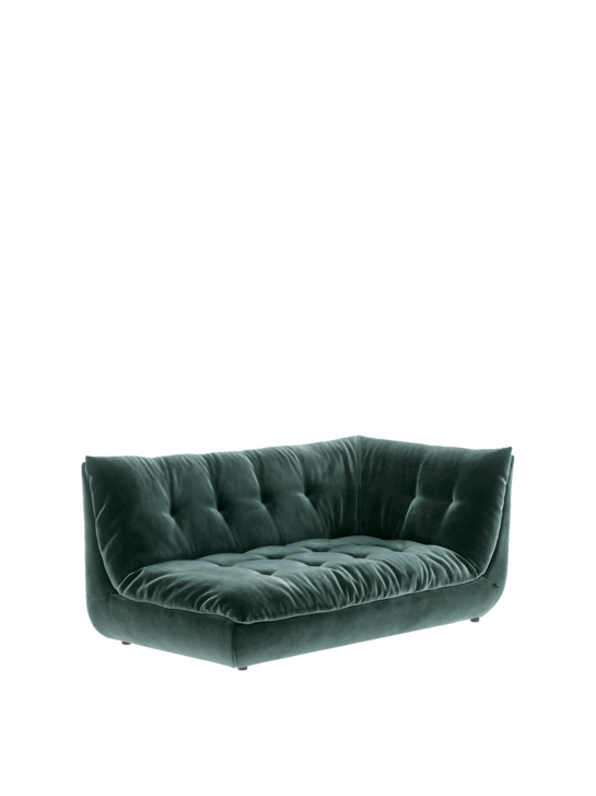Sandvig Sofa 180 Armlehne links Aquamarin