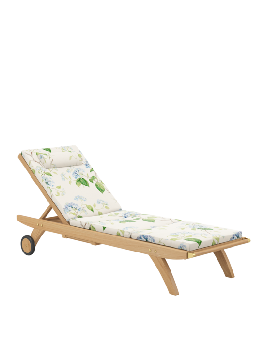 Auflage Catania Comfort Liege Hortensia Blau