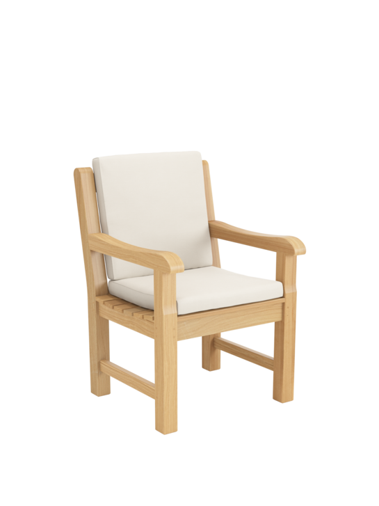 Rückenkissen Summerfield / Hestercombe Armlehnstuhl Linum