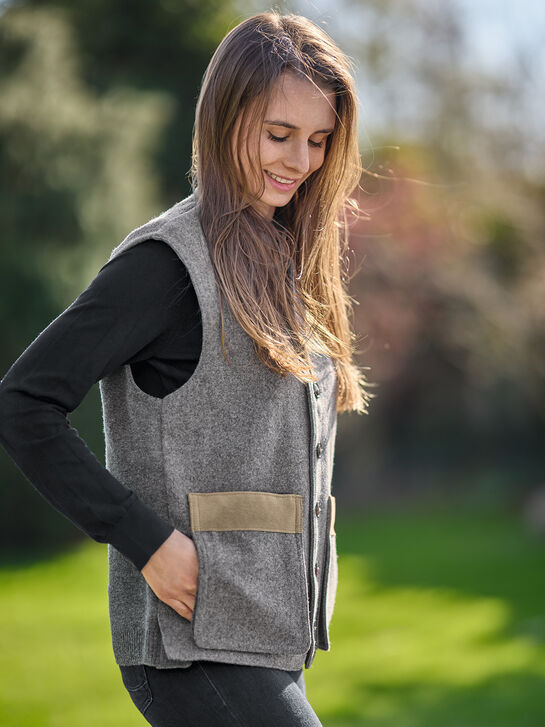 Lodenweste Grösse S/M