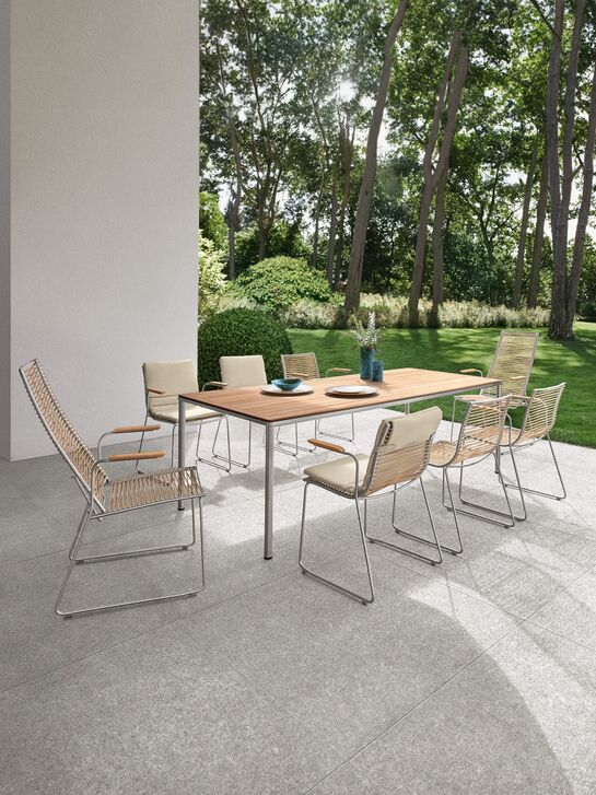 Pan Armlehnstuhl Braun